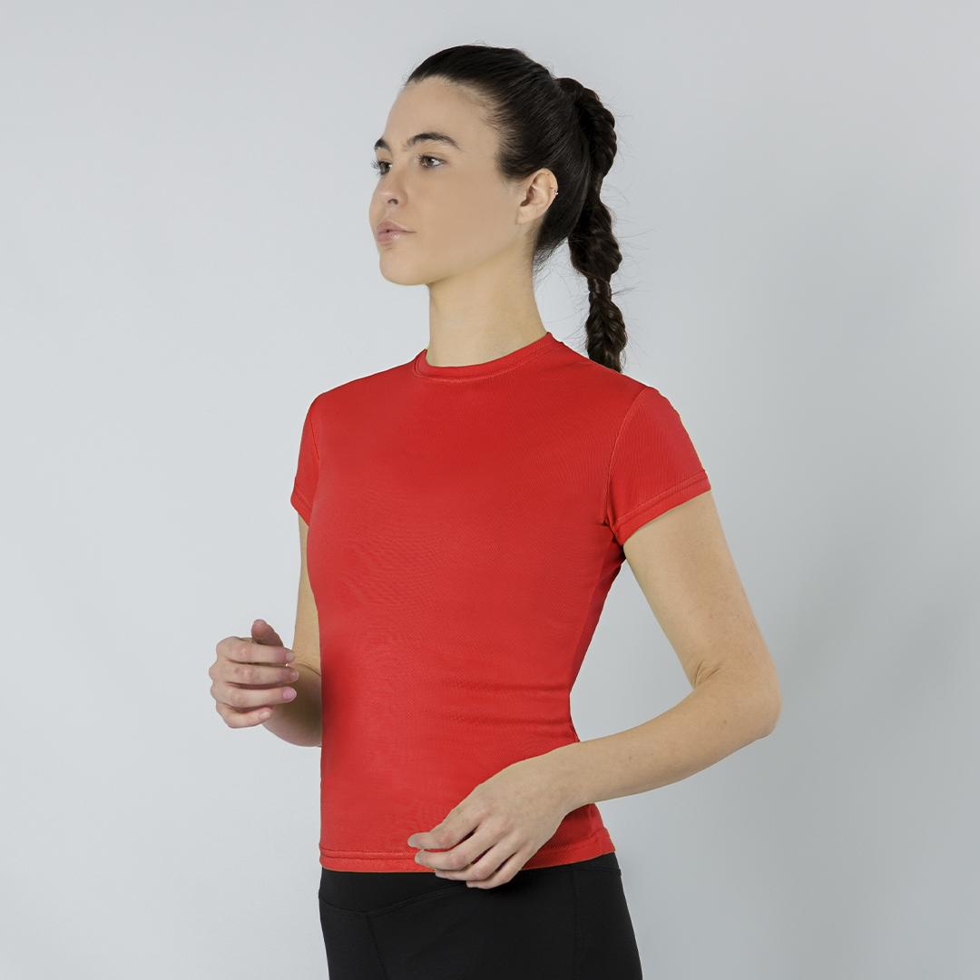 Tricou tehnic pentru femei Plus gri M
