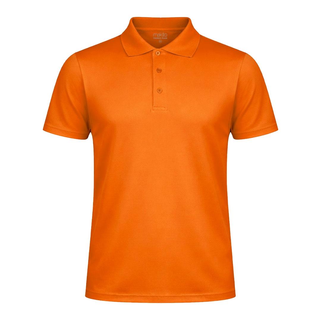 Tricou polo tehnic Plus portocaliu XXL
