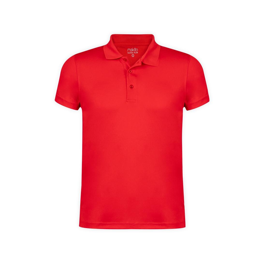 Tricou polo tehnic Plus roșu XXL