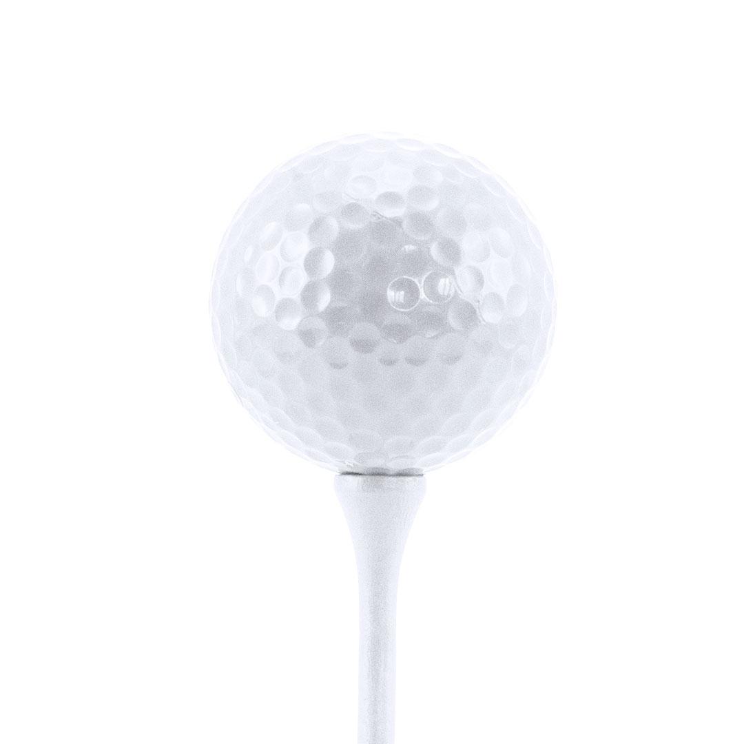 Minge de golf Nessa alb