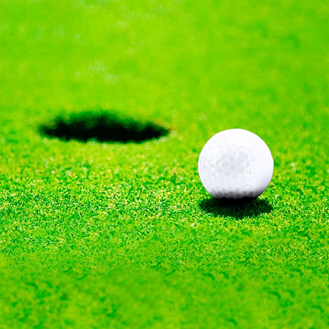 Minge de golf Nessa alb