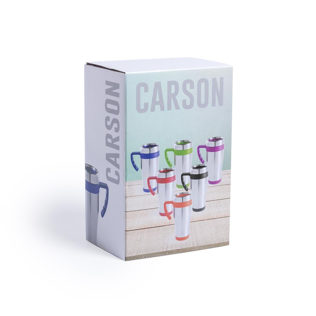 Cană termos Carson fucsia