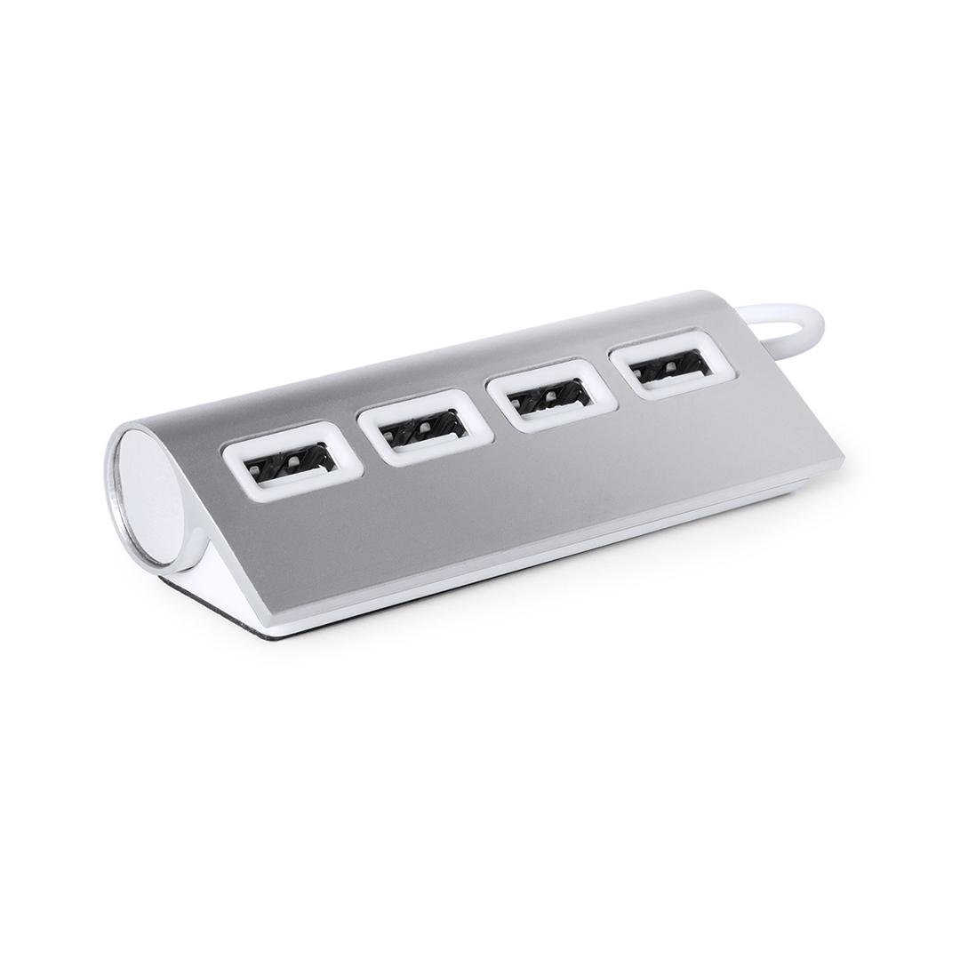 Distribuitor USB Hub Weeper argintiu