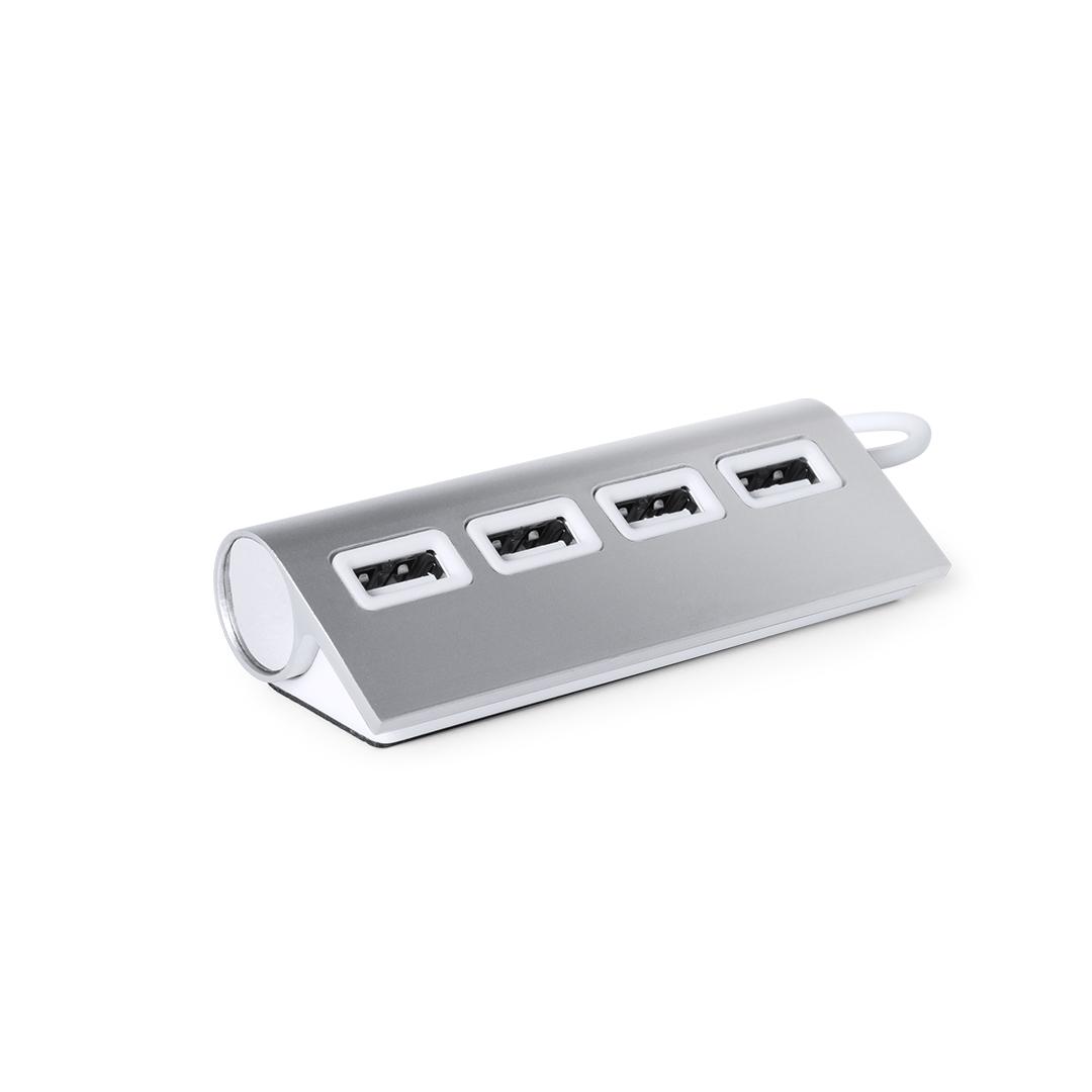 Distribuitor USB Hub Weeper argintiu