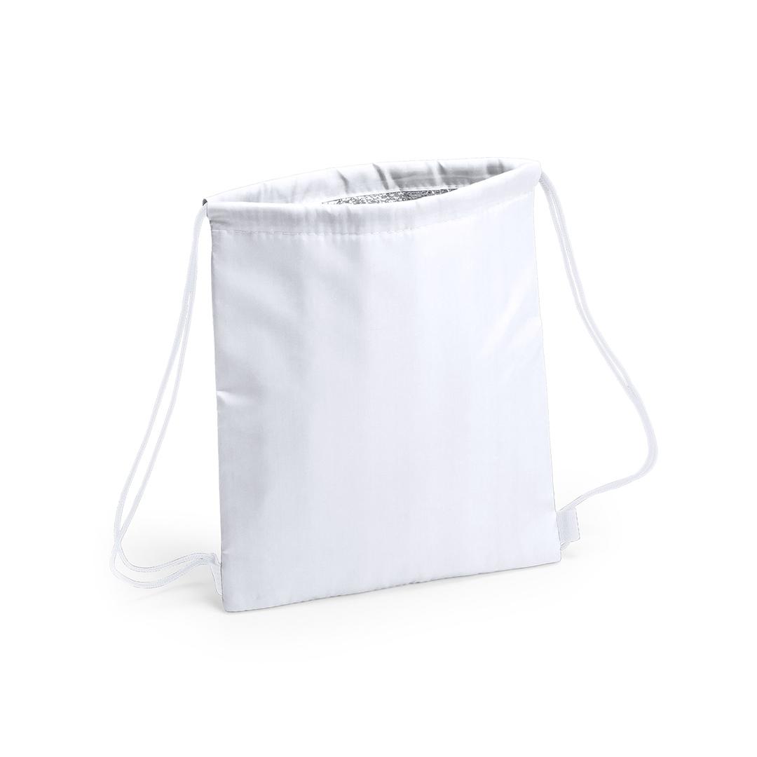 Sac termoizolant cu șnur Tradan alb
