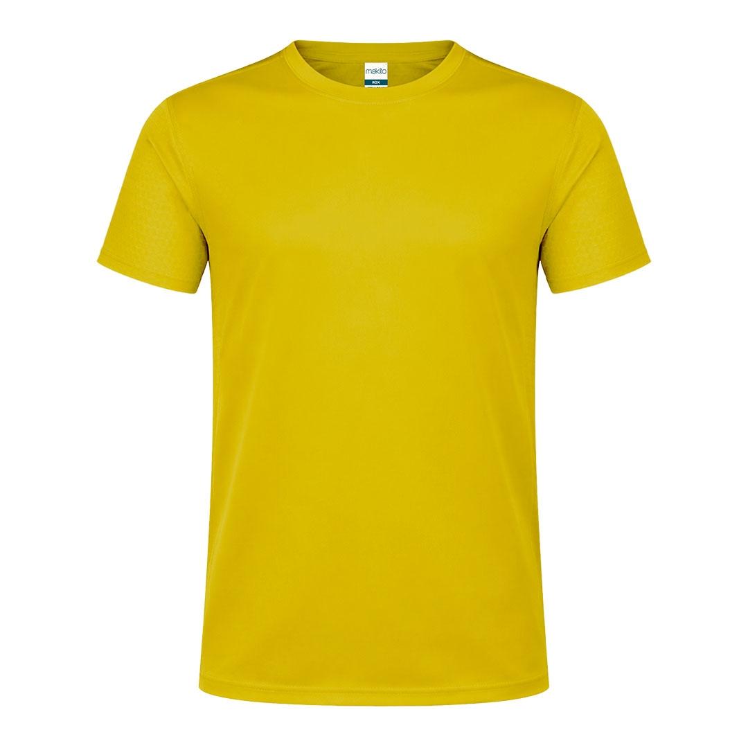 Tricou tehnic pentru adulți Rox galben L