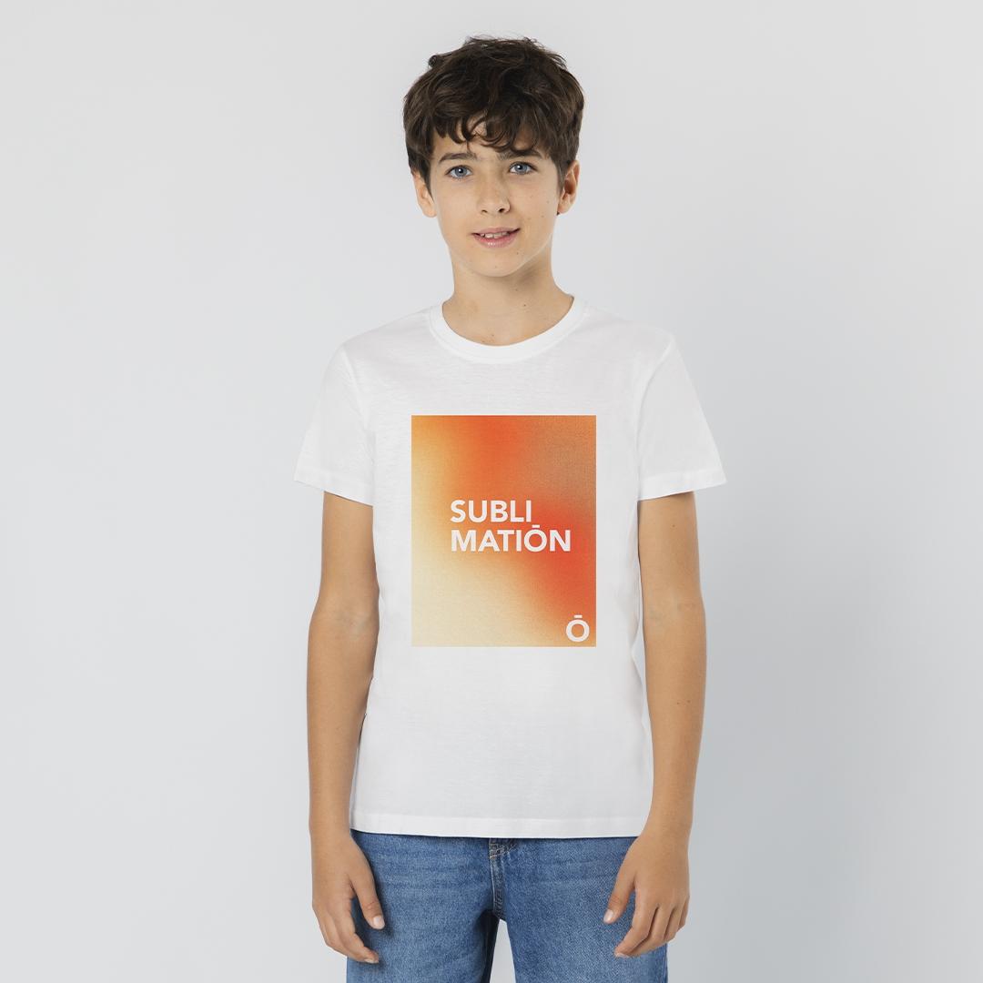 Tricou pentru copii Krusly alb 6 - 8 ani