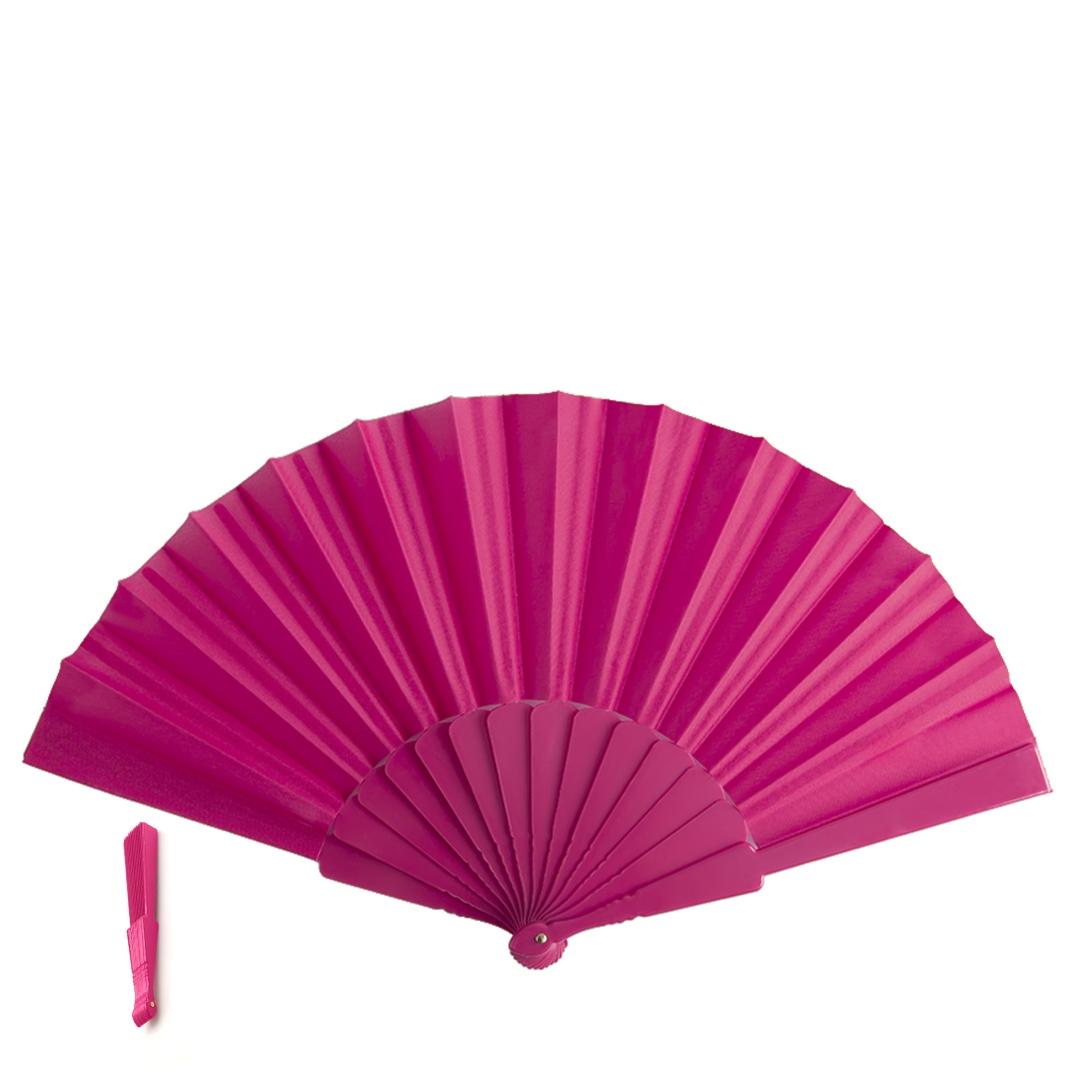 Evantai din material textil Tela fucsia