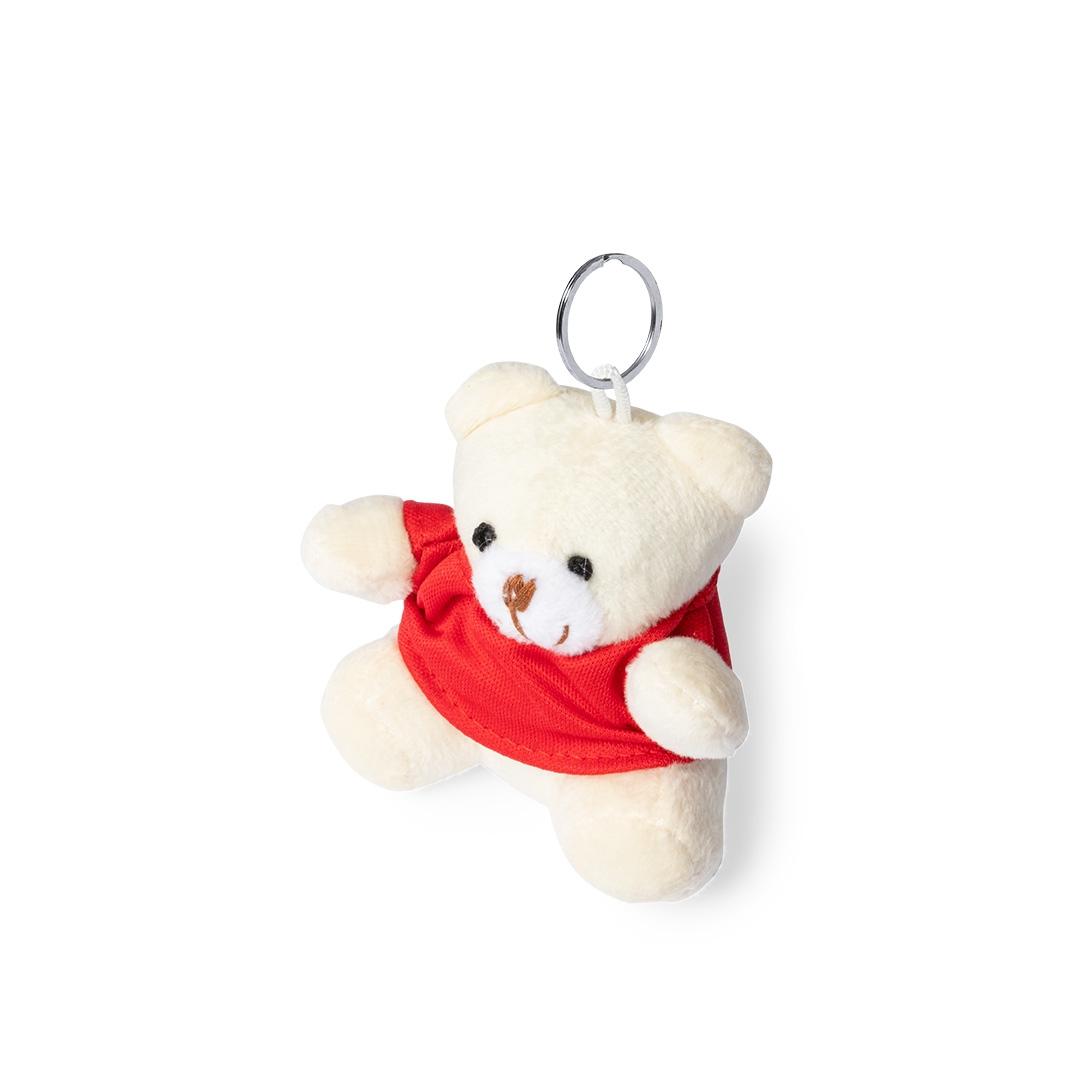 Breloc ursuleț de pluș Tedchain albastru
