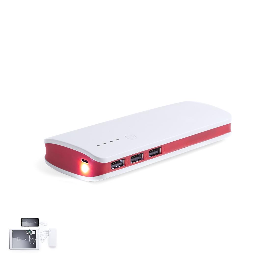Baterie externă Power Bank Kaprin alb