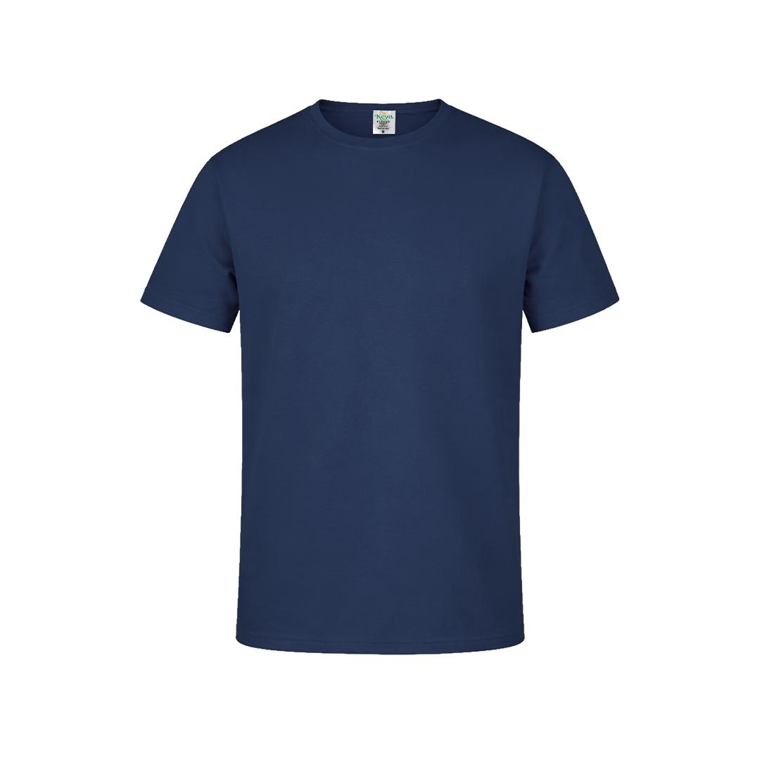 Tricou colorat pentru adulți Keya albastru marină 3XL