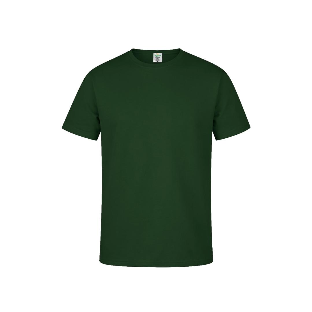 Tricou colorat pentru adulți Keya verde sticlă 3XL