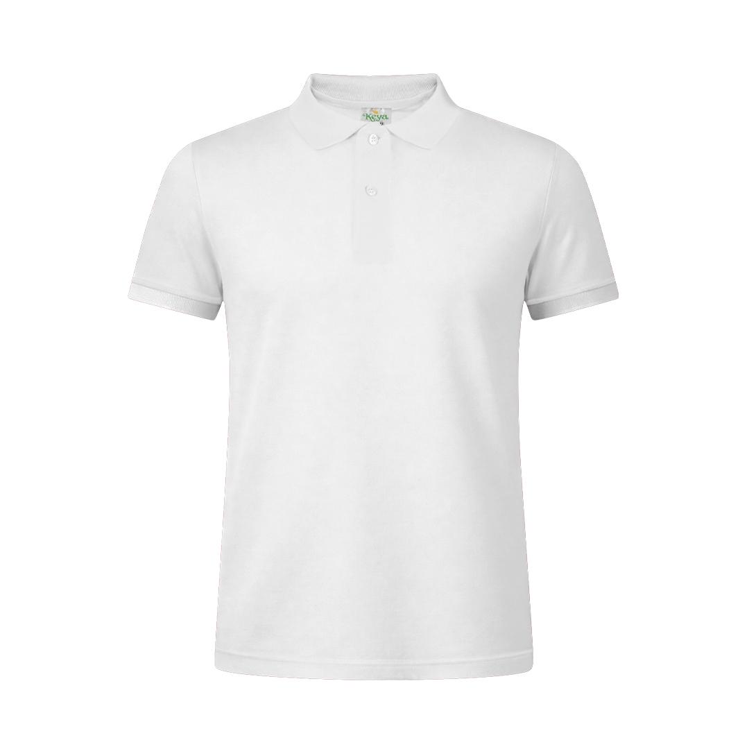 Tricou polo alb pentru adulți Keya