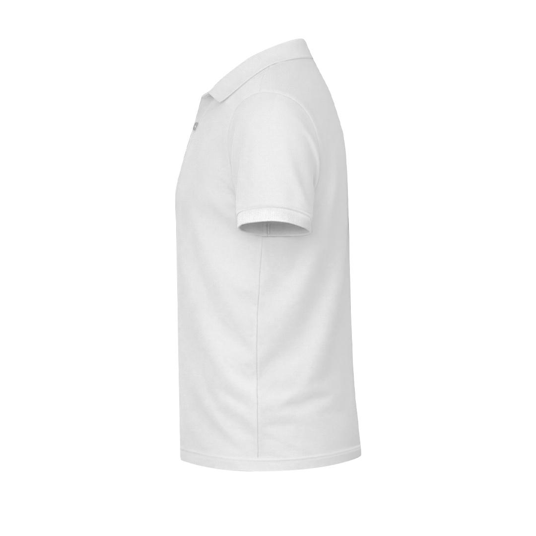 Tricou polo alb pentru adulți Keya alb L
