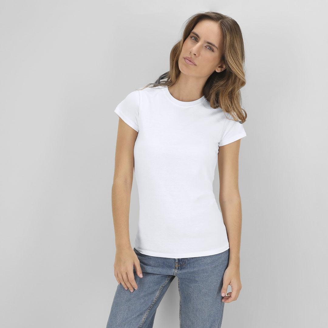 Tricou alb pentru femei Keya alb XXL