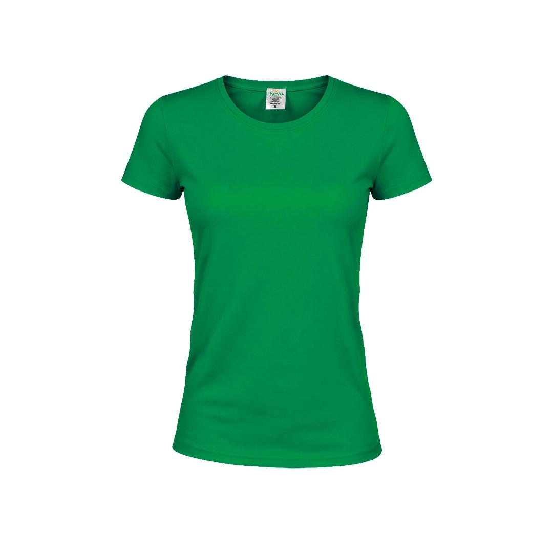 Tricou colorat pentru femei Keya verde XXL