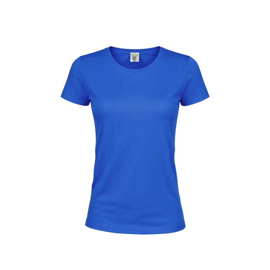 Tricou colorat pentru femei Keya albastru XL