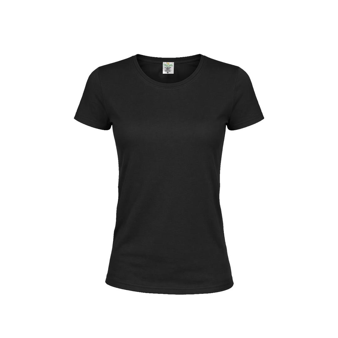 Tricou colorat pentru femei Keya negru XL