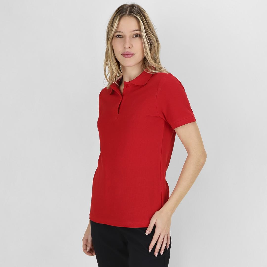 Tricou polo colorat pentru femei Keya albastru marină XXL