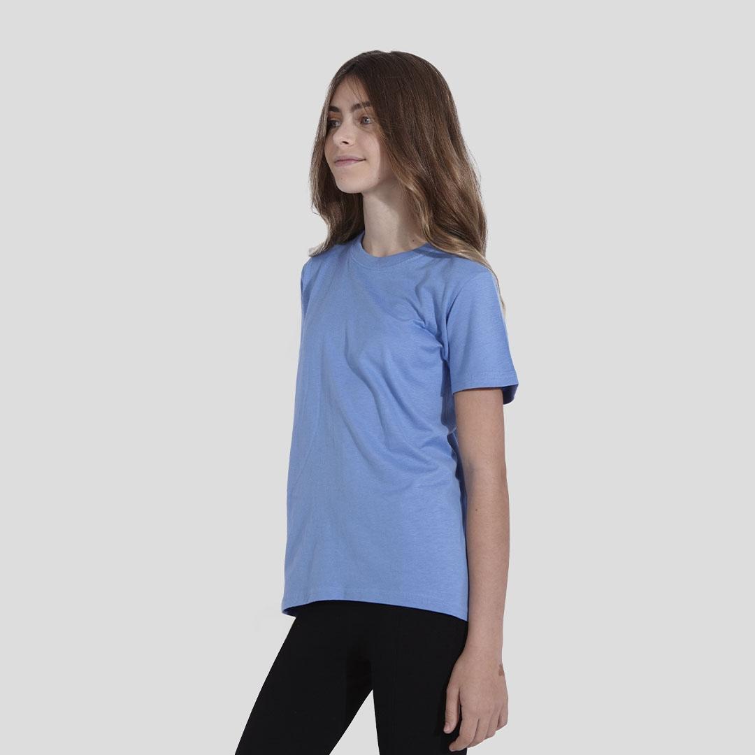 Tricou colorat pentru copii Keya albastru închis L