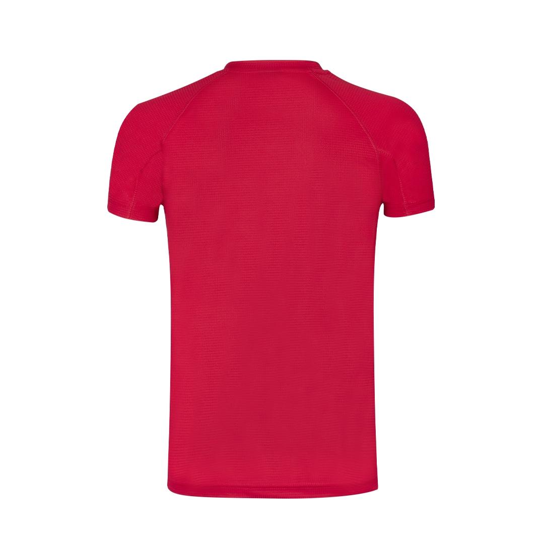 Tricou tehnic pentru adulți Dinamic roșu S
