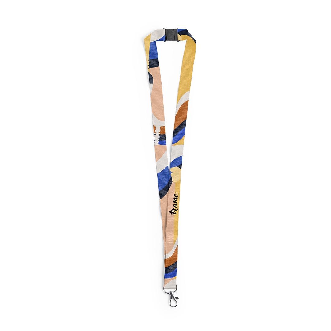 Lanyard Kappin albastru marină