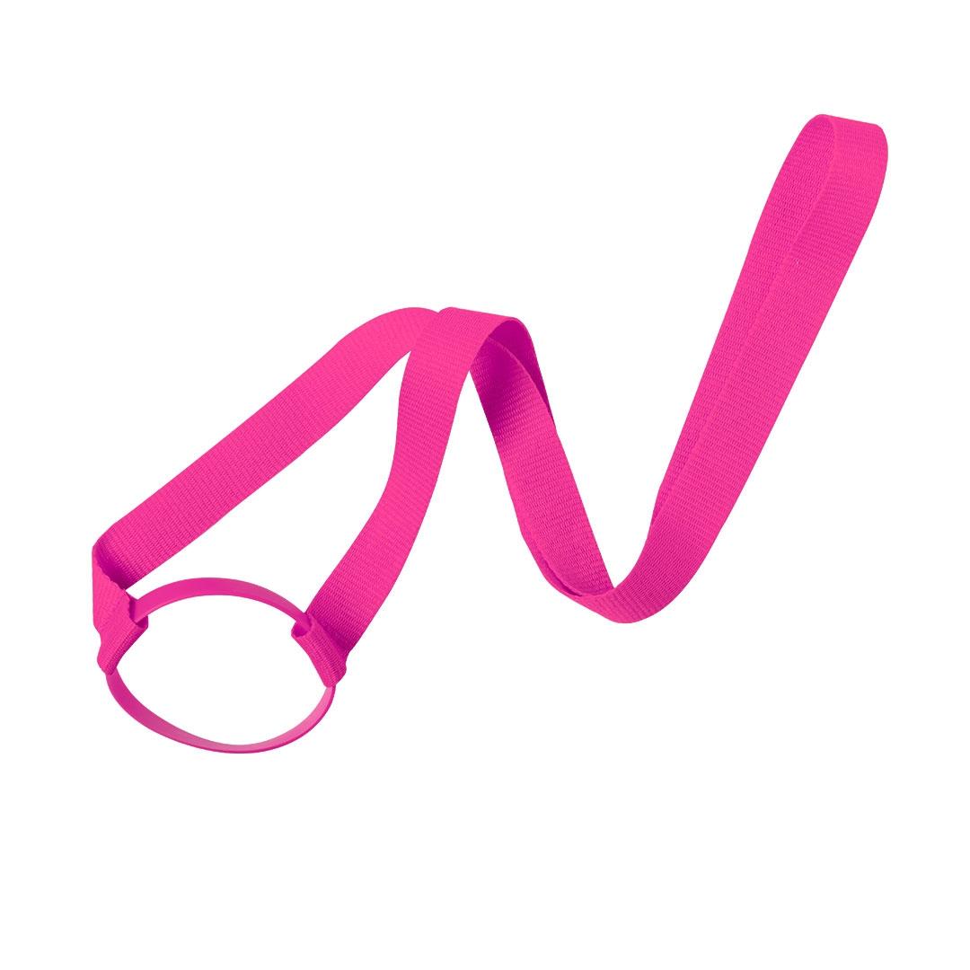 Suport de pahar cu Lanyard Frinly fucsia