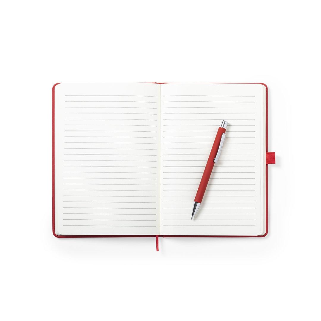 Agendă de notițe Robin roșu