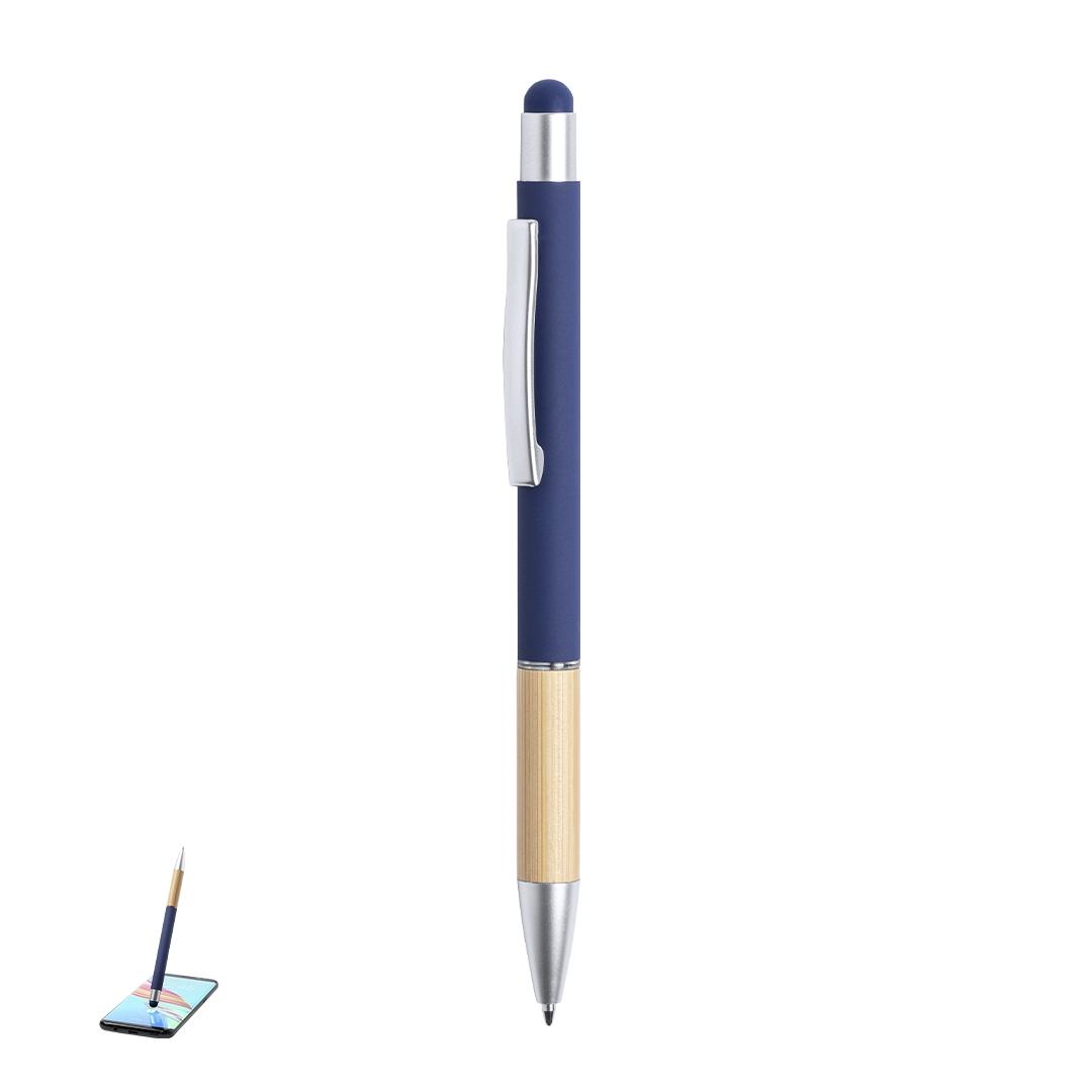 Pix cu stylus pentru ecrane tactile Zabox albastru marină