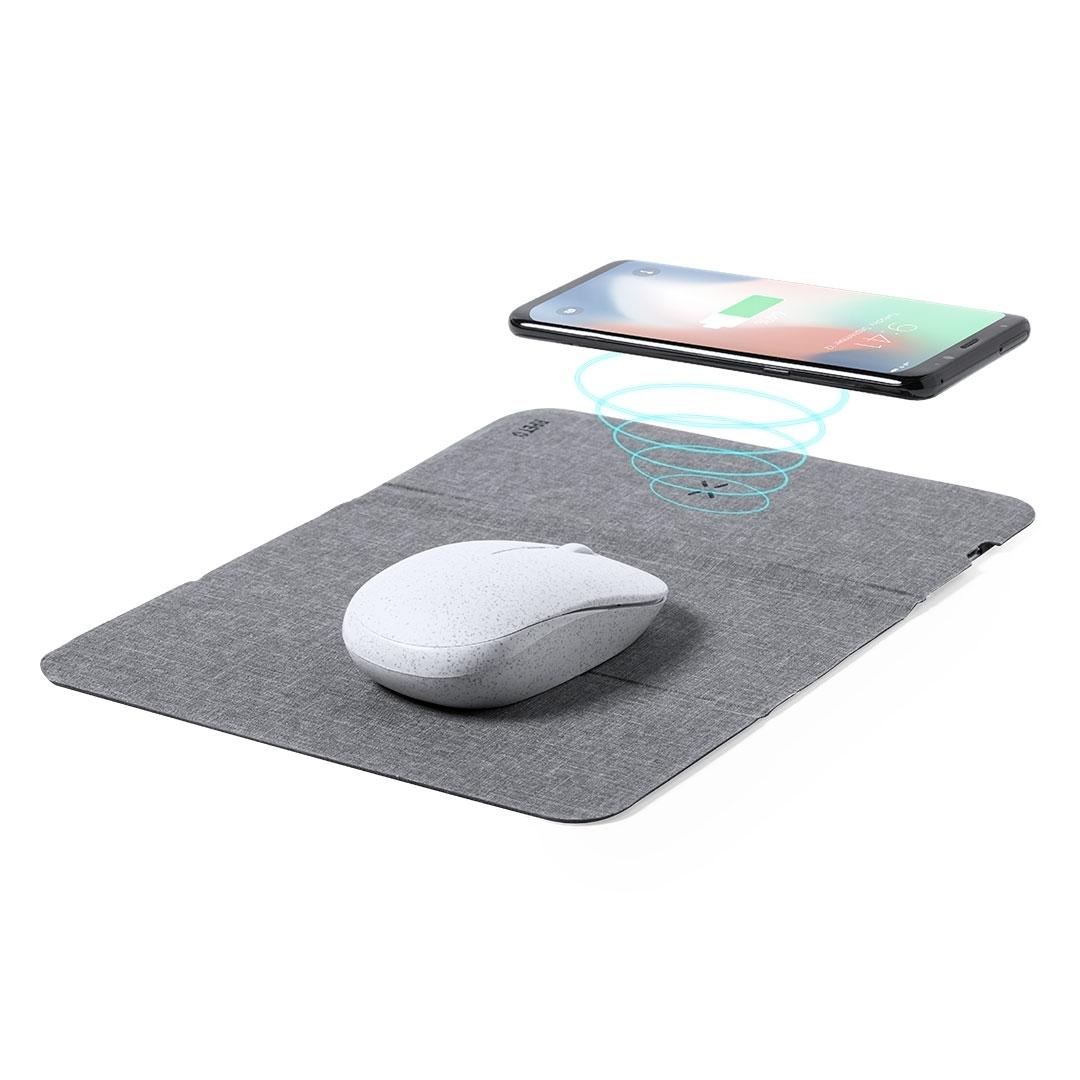 Mousepad cu încărcător integrat Kimy gri