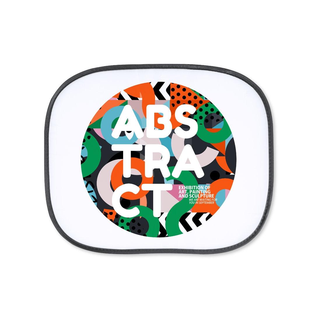Parasolar auto Korenty alb