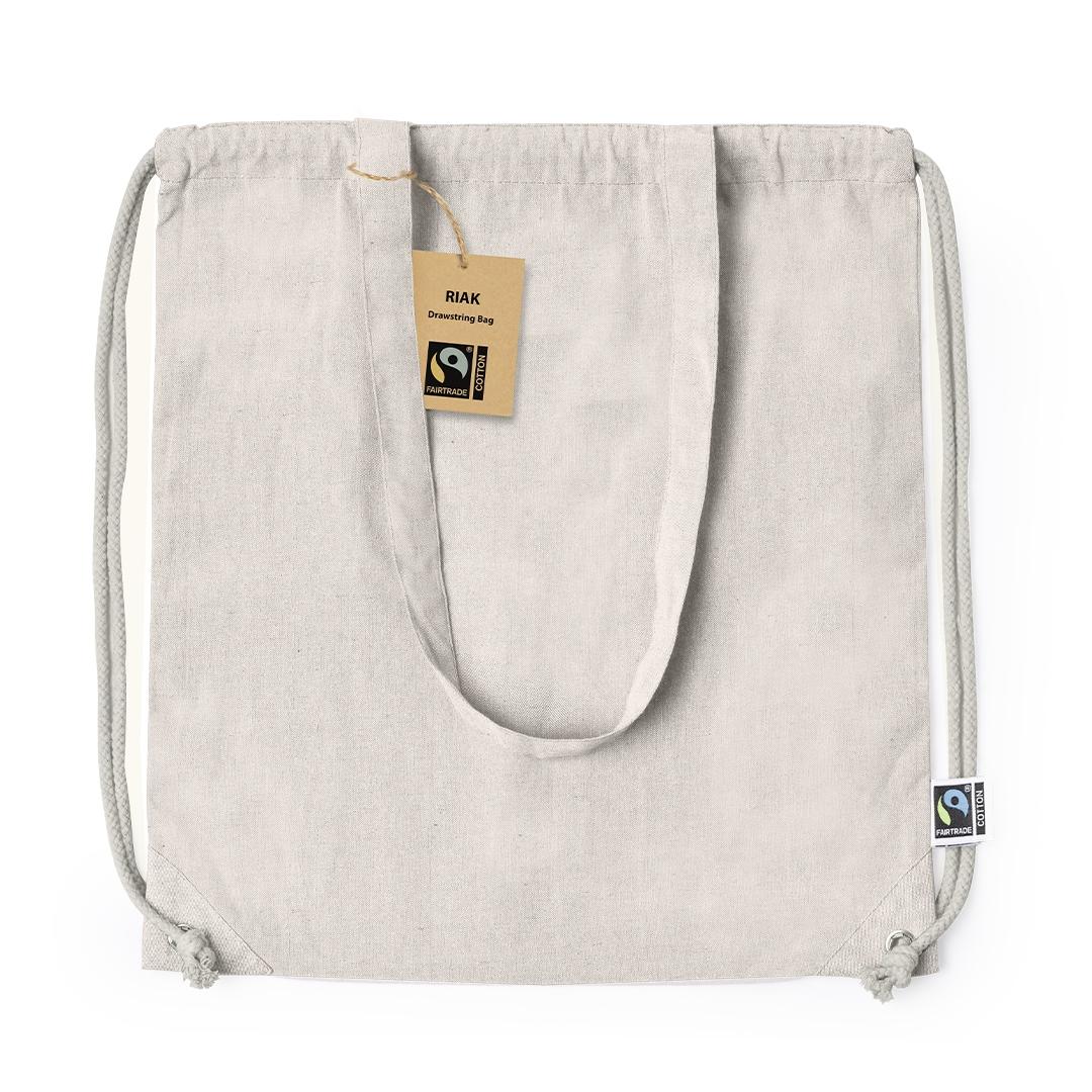Sac cu șnur Riak Fairtrade