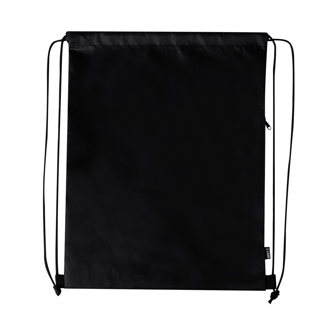 Sac cu șnur Hildan negru