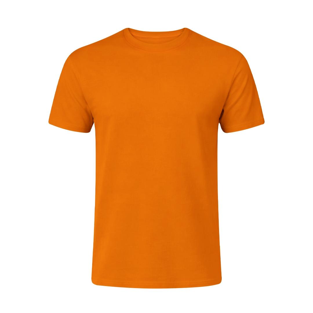 Tricou colorat pentru adulți Seiyo portocaliu L
