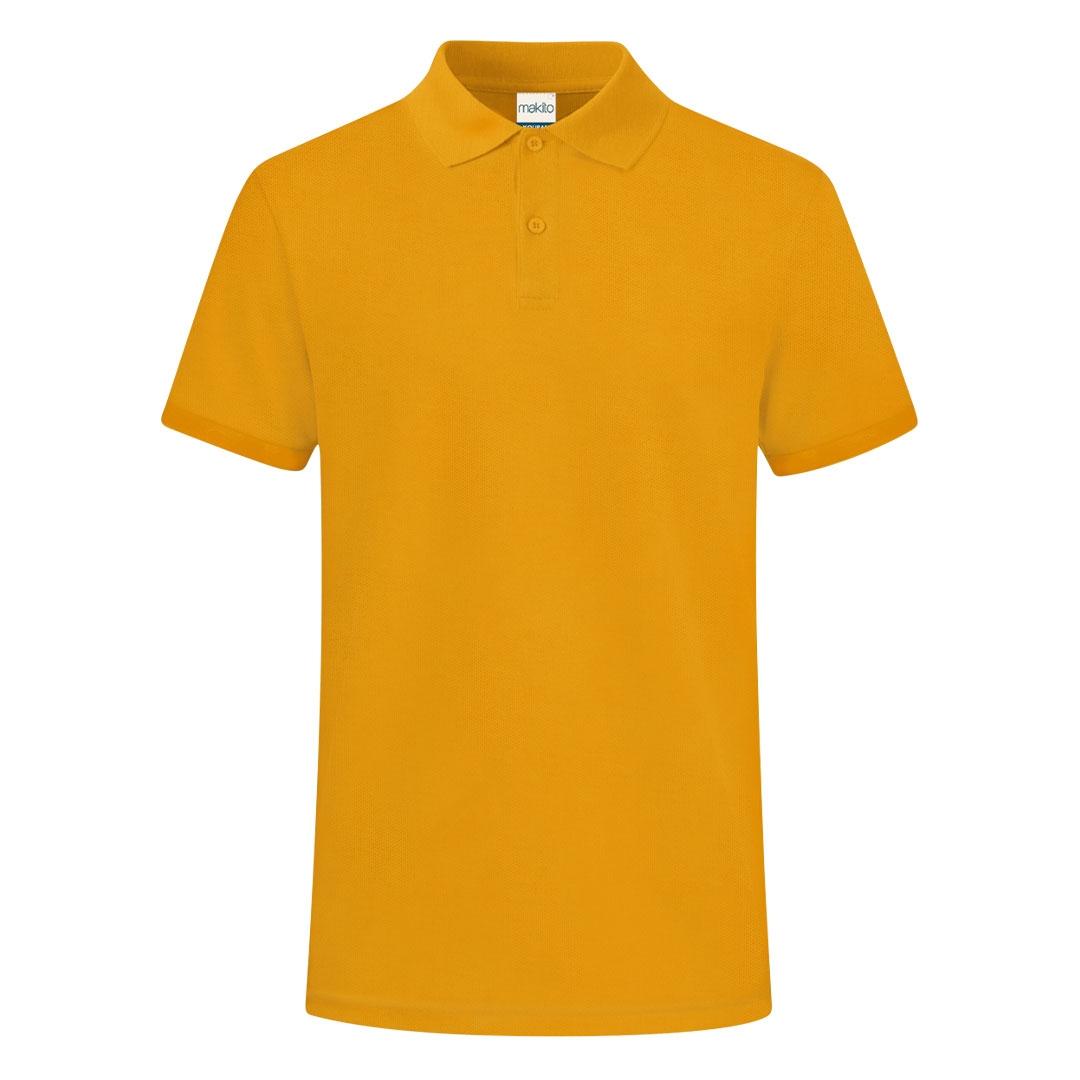 Tricou polo colorat pentru adulți Koupan auriu L