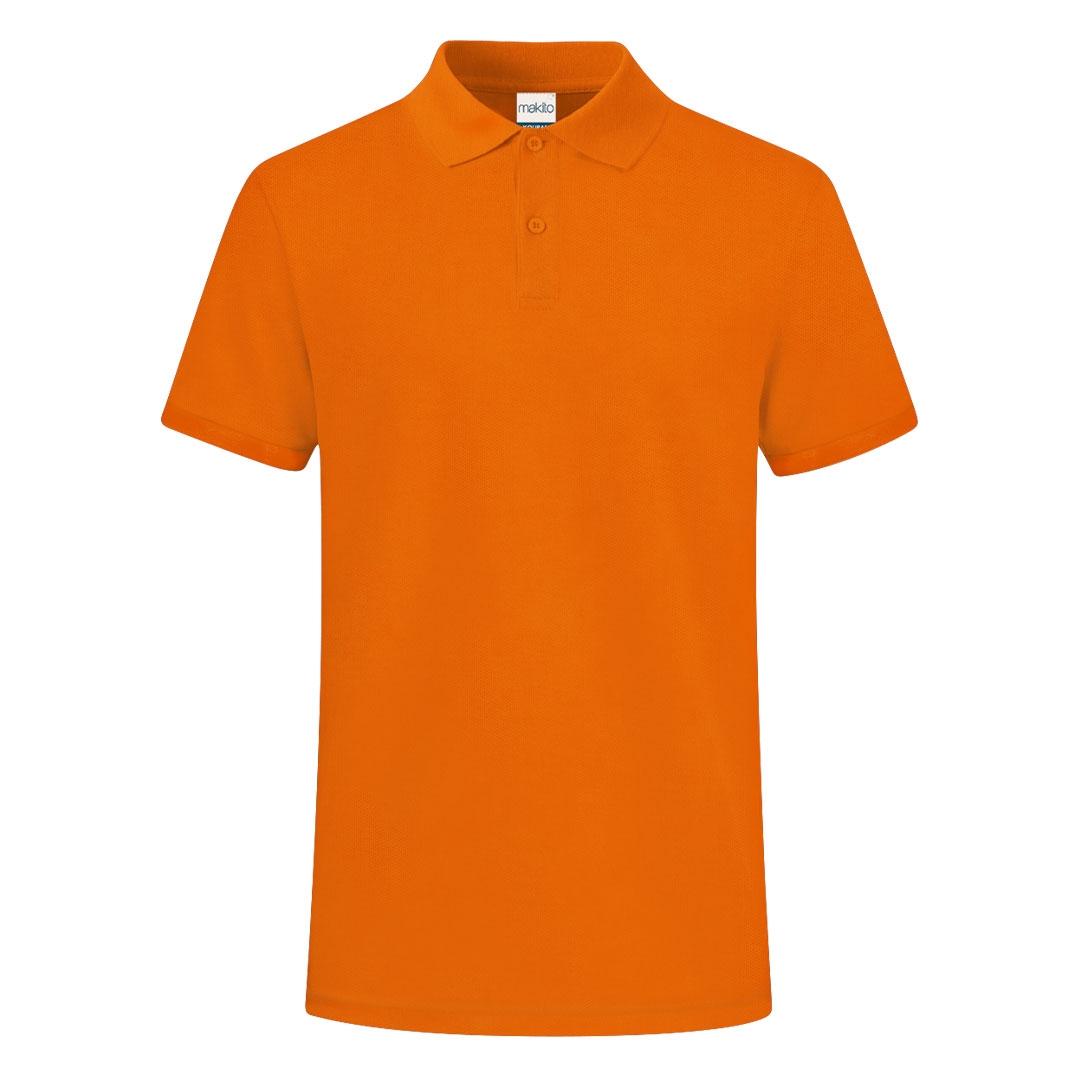Tricou polo colorat pentru adulți Koupan portocaliu L
