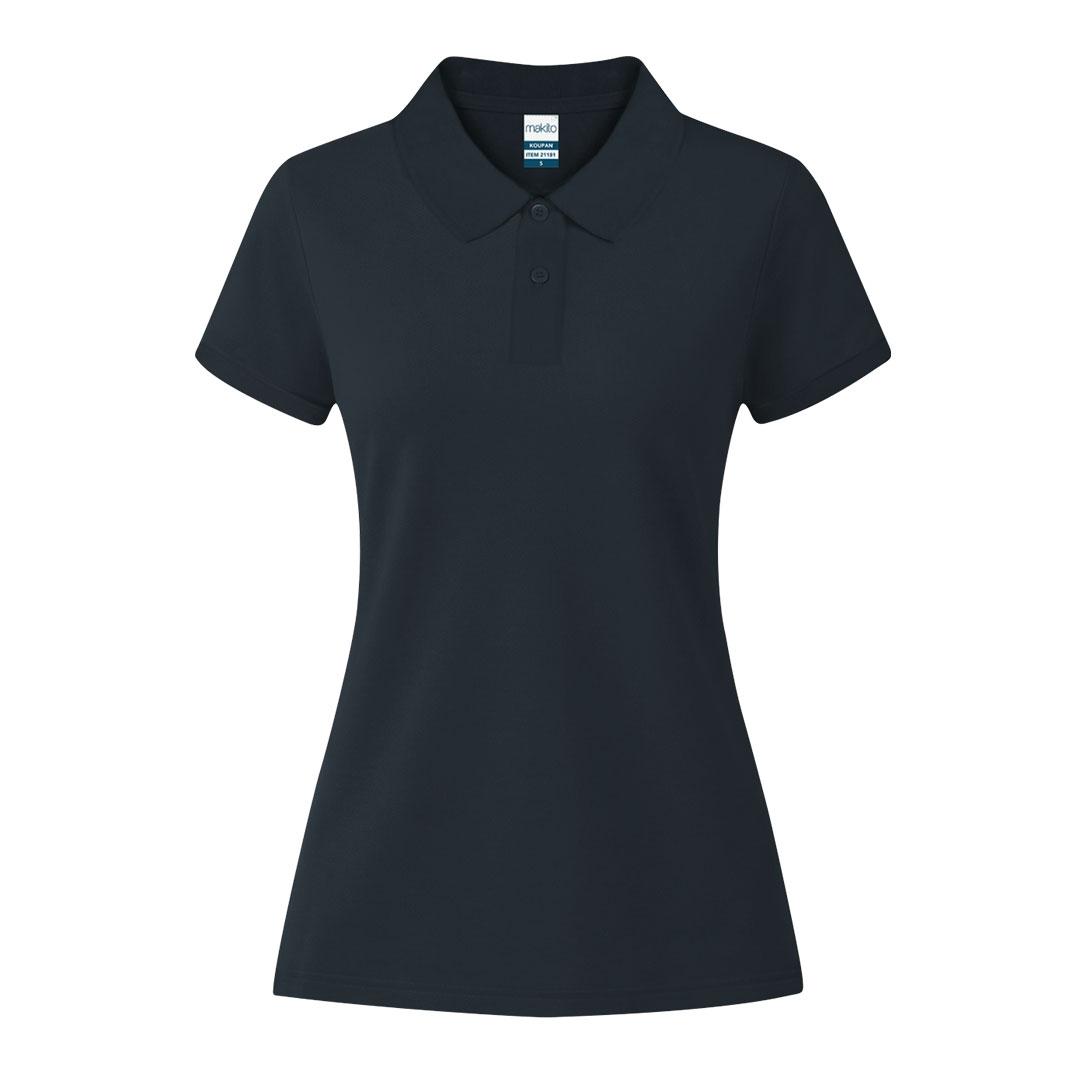 Tricou polo colorat pentru femei Koupan