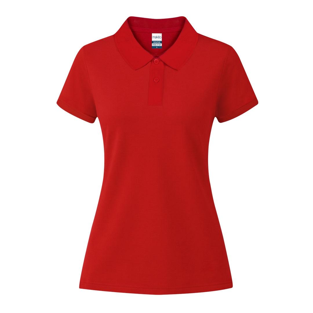 Tricou polo colorat pentru femei Koupan