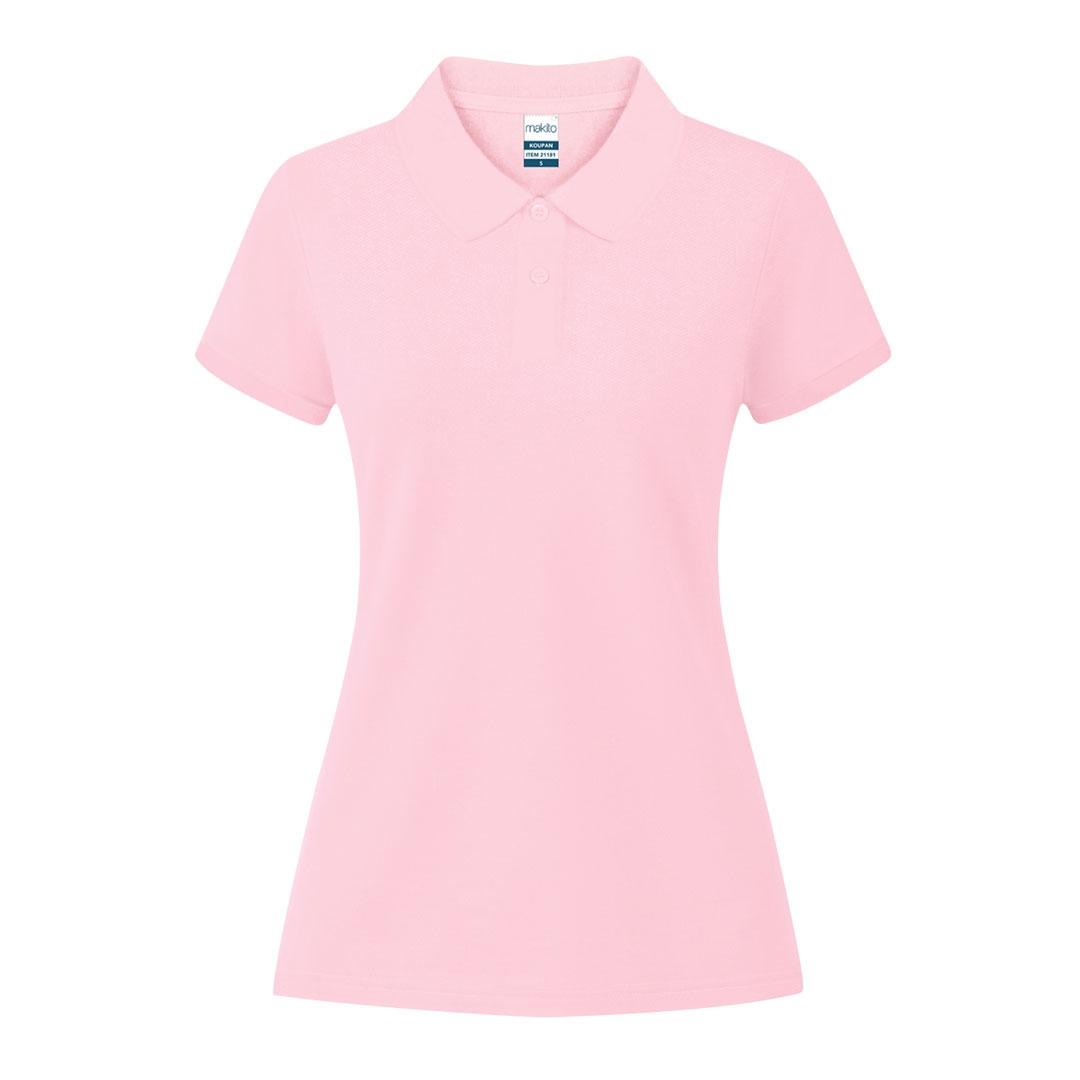 Tricou polo colorat pentru femei Koupan