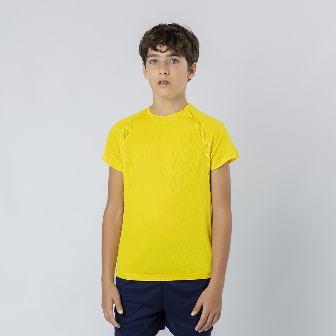 Tricou pentru copii Tecnic Sappor galben 4 - 5 ani