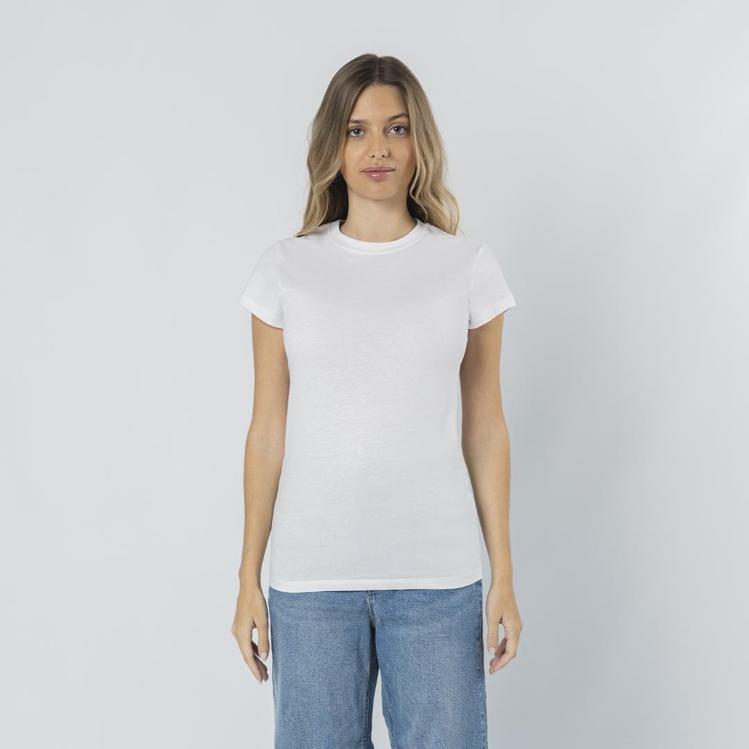 Tricou alb pentru femei Seiyo alb M
