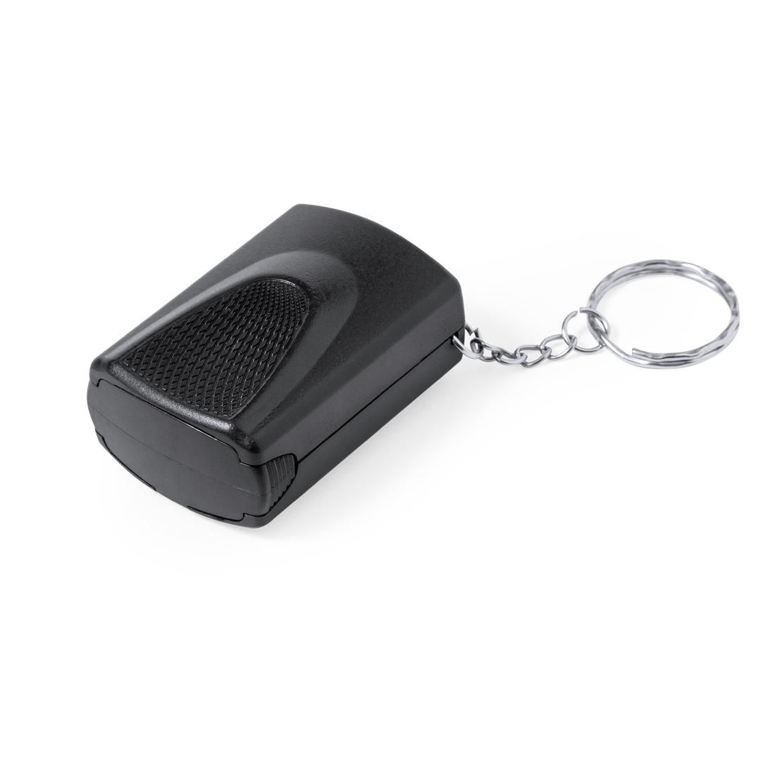 Breloc cu lupă Kondes 20X negru