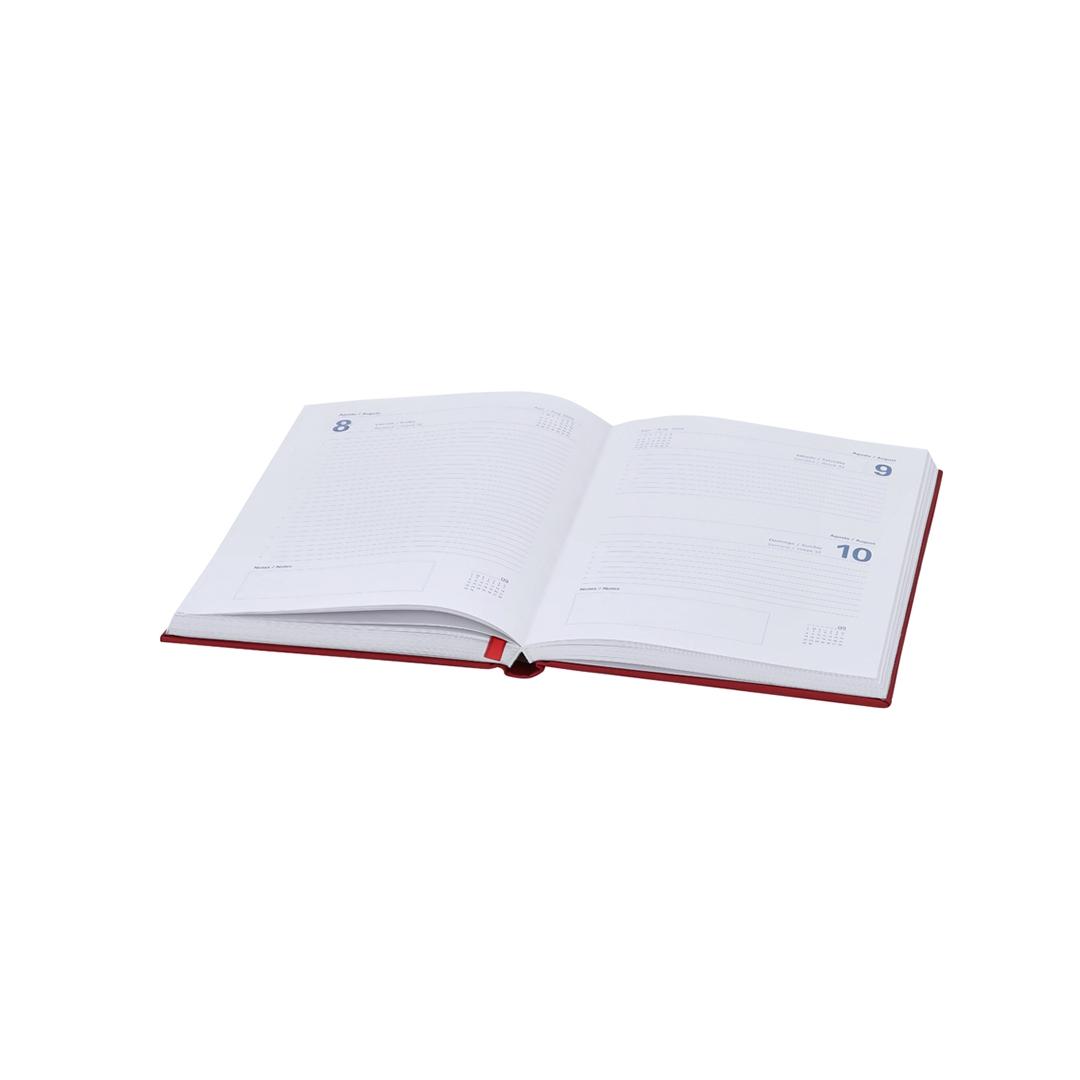Agendă tip jurnal Canek roșu