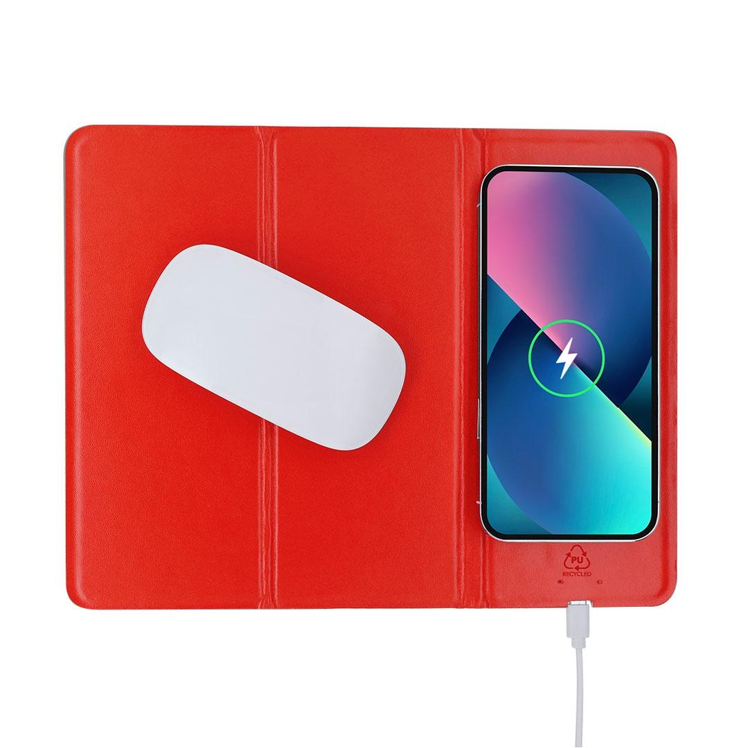 Mousepad cu încărcător integrat Dangox roșu