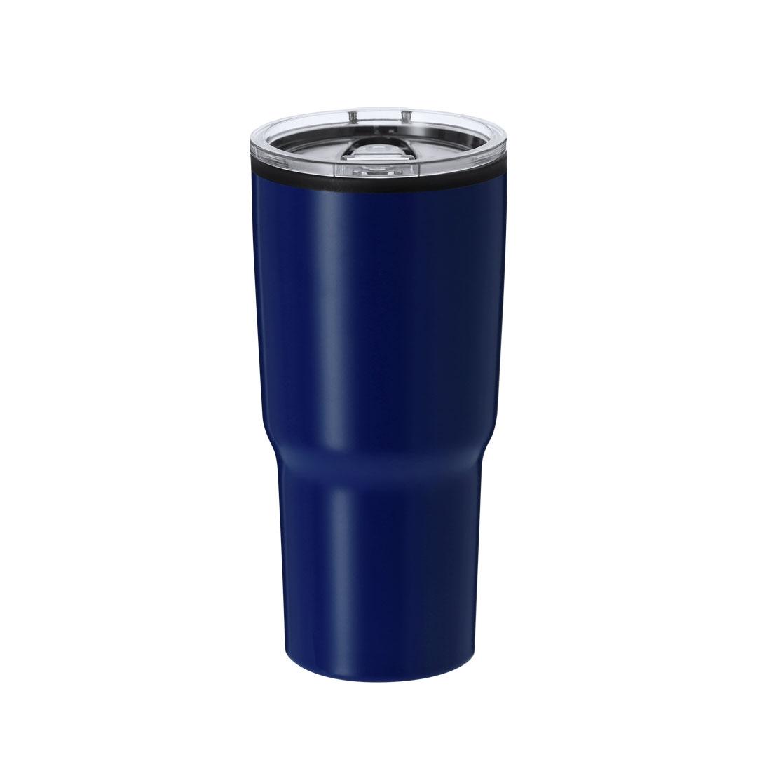 Cană termoizolantă Nabry albastru marină