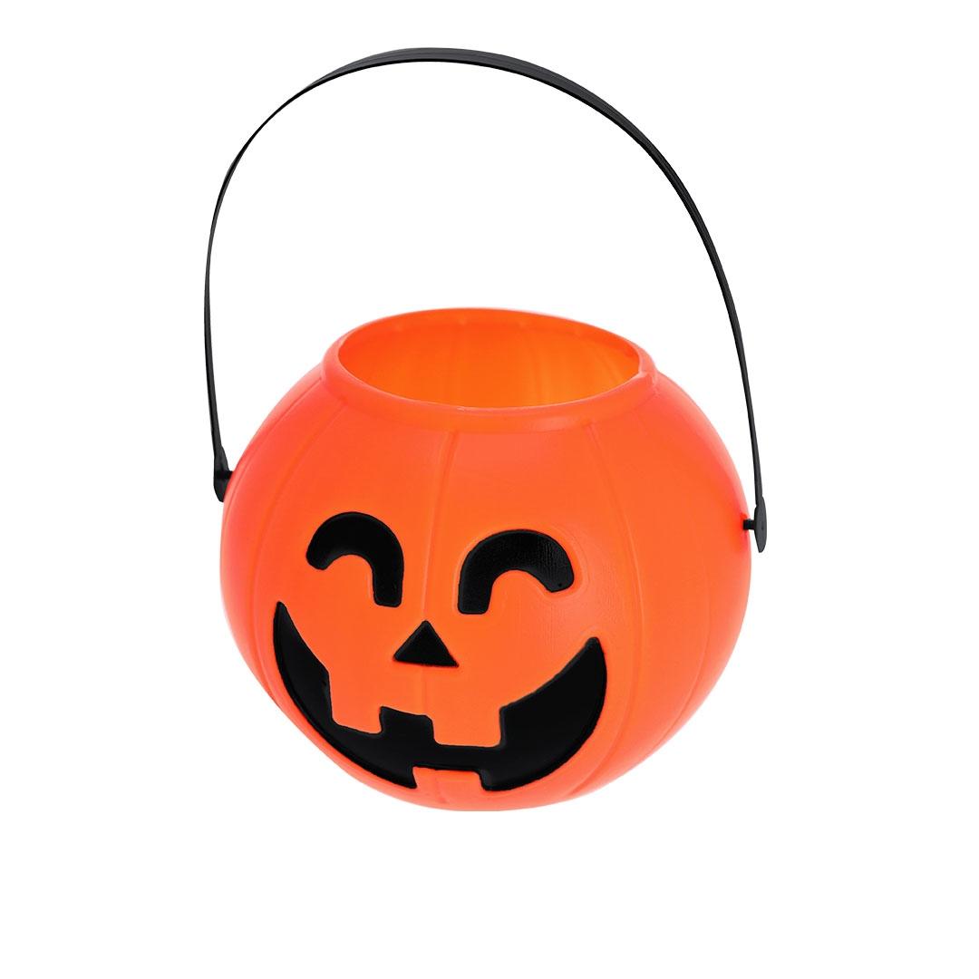 Coș pentru Halloween Cowel portocaliu