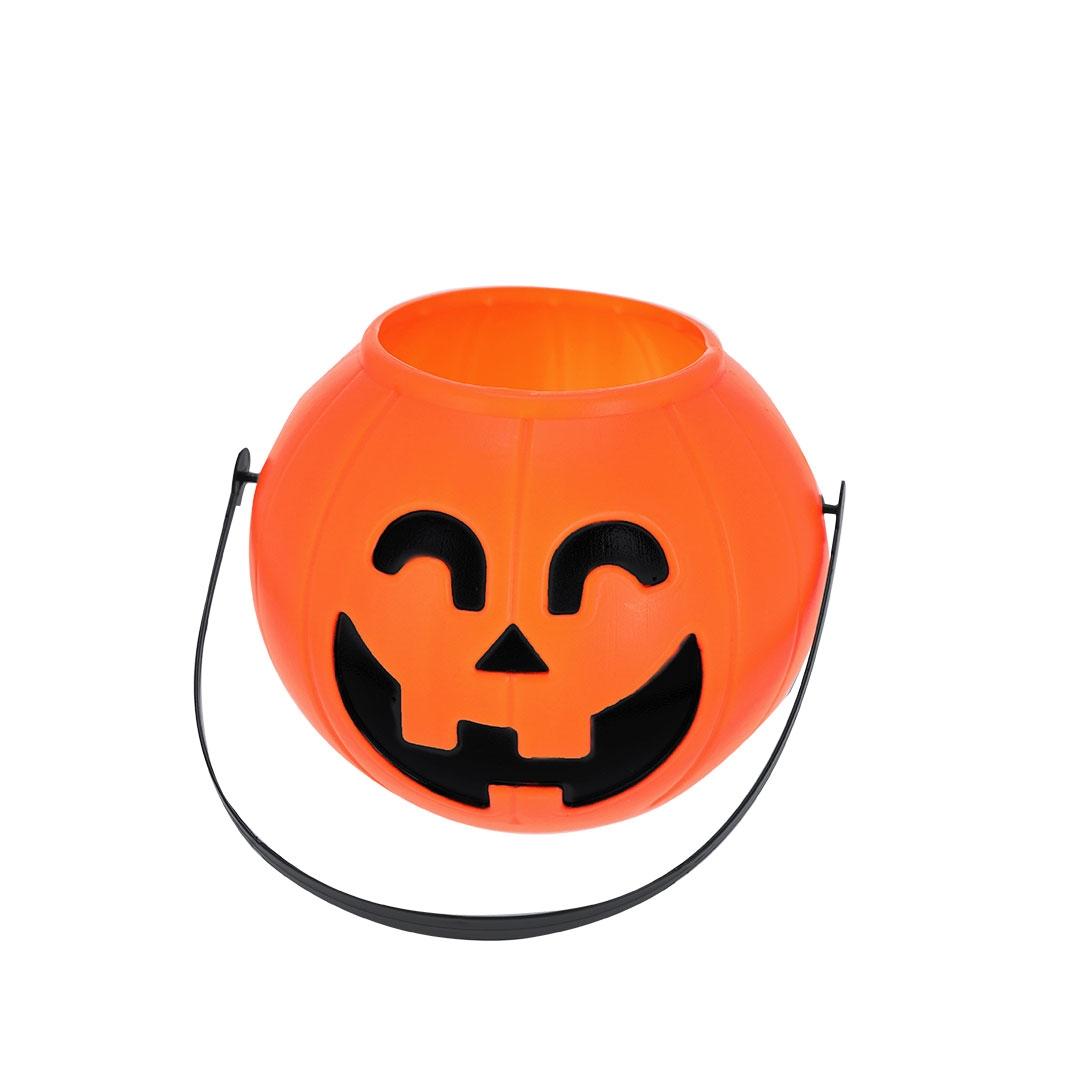 Coș pentru Halloween Cowel portocaliu