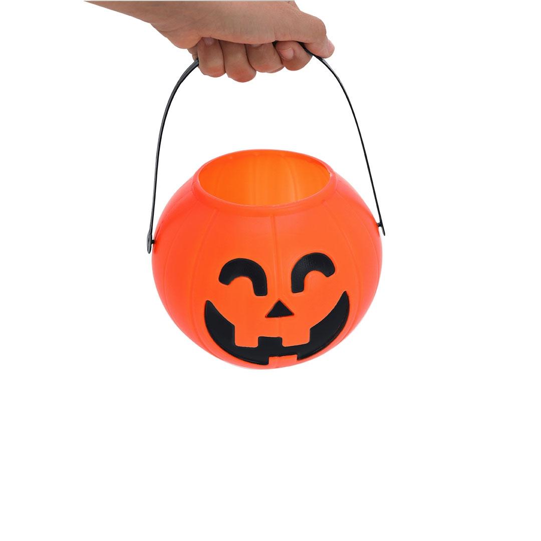 Coș pentru Halloween Cowel portocaliu