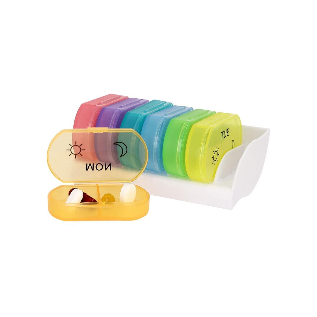 Cutie pentru pastile Parnex curcubeu