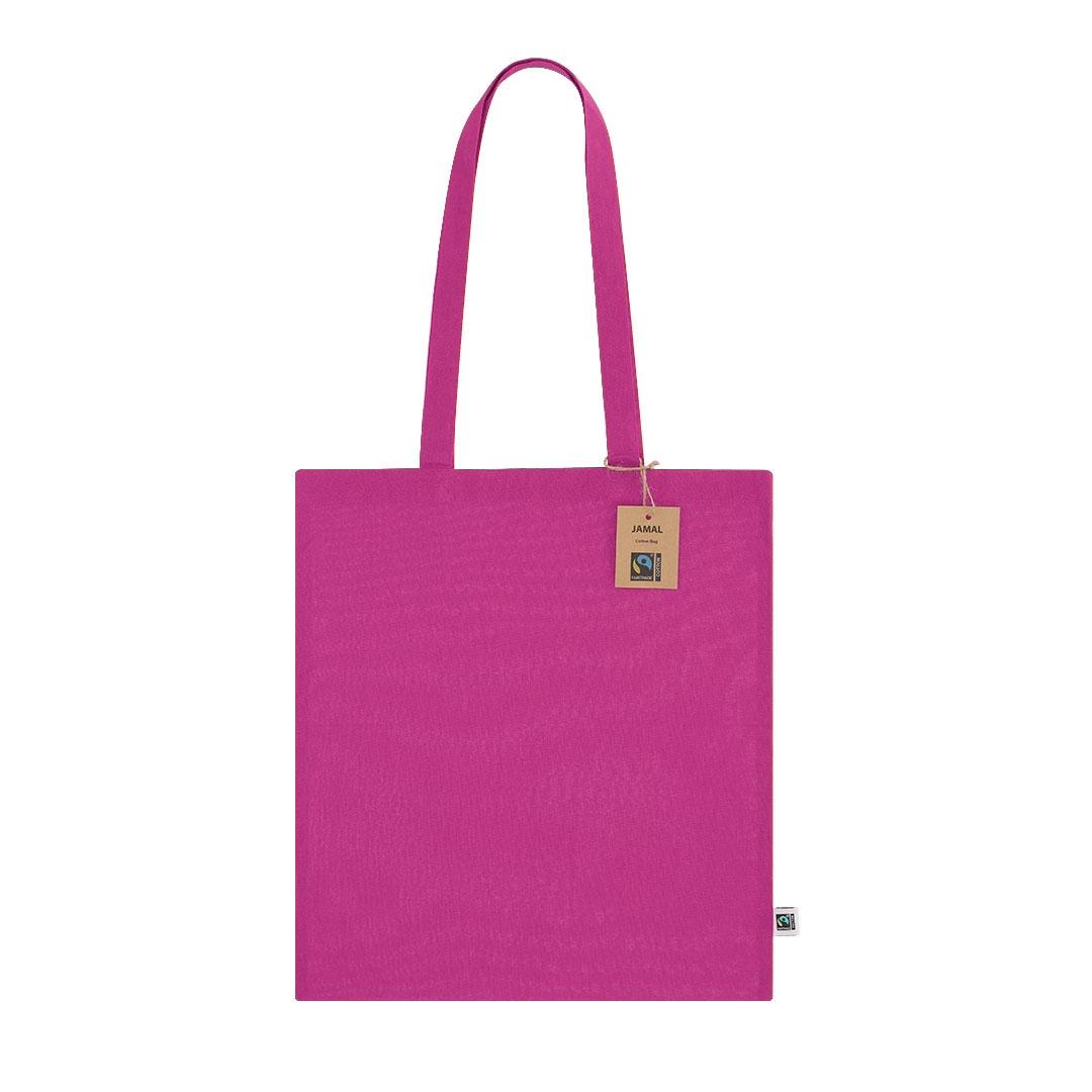 Geantă de cumpărături Jamal Fairtrade fucsia